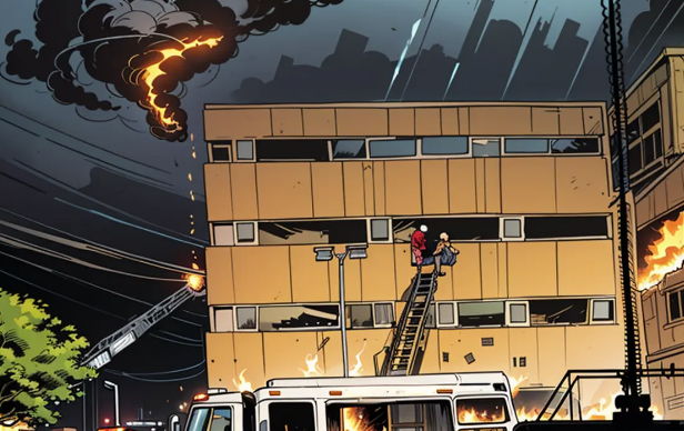 플랑크 비전 시스템: 용접 스파크가 화재를 일으켜 2채의 주택이 피해를 입은 달라스 극북 지역 사건