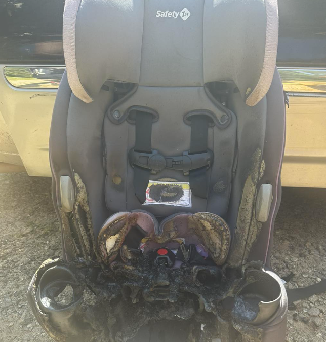 Planck Vision Systems: North Carolina Car Seat Fire Triggered by Button Battery: Vehicle Damage in Thousands, Highlighting Fire Prevention Needs