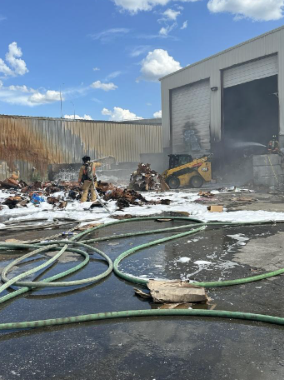 Planck Vision Systems: Lincoln Recycling Center Fire Causes $75,000 in Damage, Quick Response Prevents Major Loss