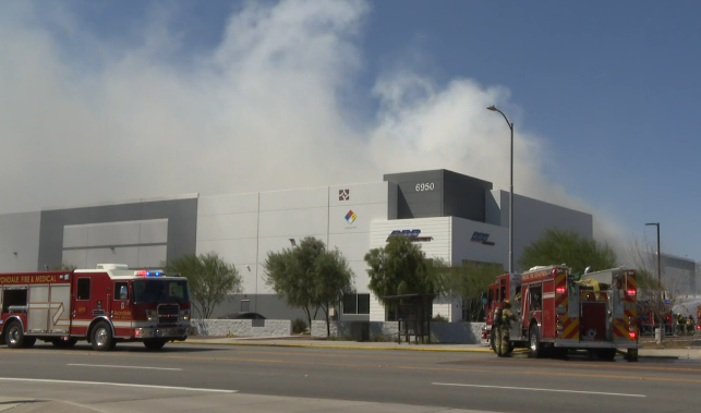 プランク・ビジョン・システムズフェニックス火災で$500,000の被害、リチウム電池の過熱が火災につながる