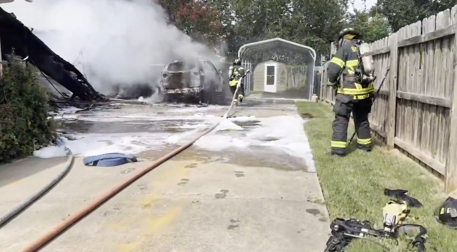 Planck Vision Systems: Whitehouse Fire Contained to SUV and Garage, Estimated Damage Ranges from $30,000 to $50,000