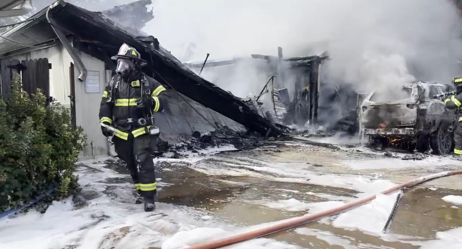 Planck Vision Systems: Whitehouse Fire Contained to SUV and Garage, Estimated Damage Ranges from $30,000 to $50,000