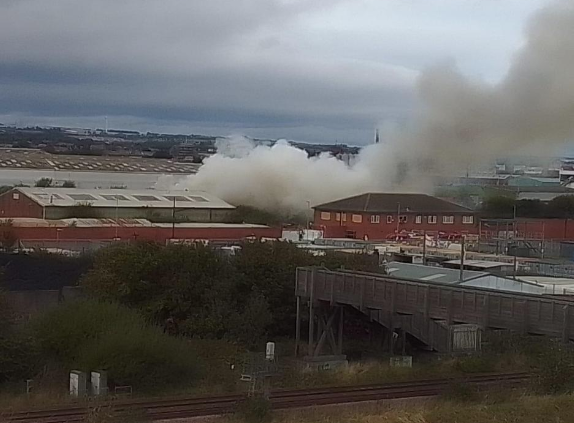 Planck Vision Systems: Hartlepool Industrial Fire Estimated Losses Over £200,000