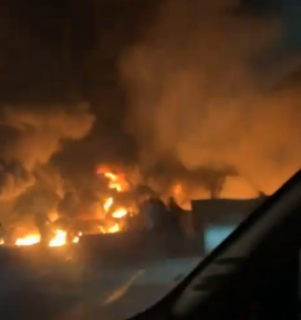 Planck Vision Systems: Massive Fire at Textile Warehouse in Maharashtra with ₹5 Crores in Damages 