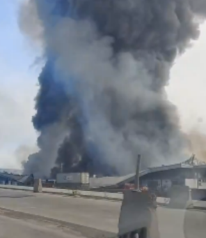 Planck Vision Systems: Massive Fire at Textile Warehouse in Maharashtra with ₹5 Crores in Damages