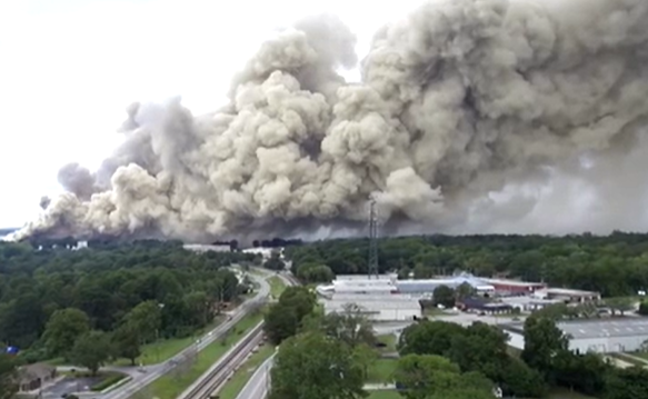 Planck Vision Systems: Massive Smoke Plume from BioLab Fire Affects Thousands, Estimated Damages of $1 Million