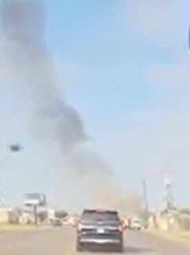 Planck Vision Systems: Fire at Sulphur Recycling Plant Caused by Fallen Power Line, Estimated Loss of $10,000