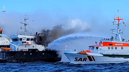 
Planck Vision Systems: Annika Oil Tanker Catches Fire Off Baltic Coast, Estimated Loss Around $200,000
