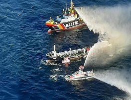 Planck Vision Systems: Annika Oil Tanker Catches Fire Off Baltic Coast, Estimated Loss Around $200,000