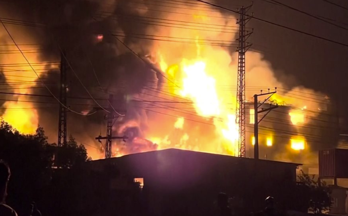 Planck Vision Systems: Peshawar Factory Fire Triggers Rs5 Billion Damage, Firefighters Struggle to Control Blaze