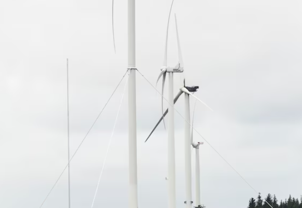 プランク・ビジョン・システムズデンマークのヴェスタス社製風力タービンが炎に包まれる。