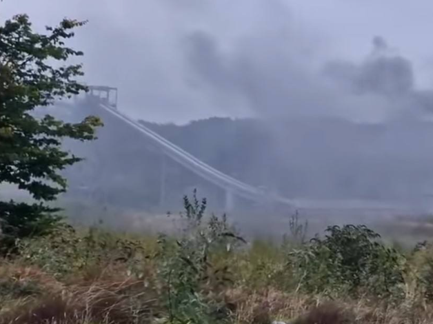 플랑크 비전 시스템: 글렌로스의 바이오매스 공장 화재, 산업화재로 인한 손실액 1,400만 달러 추정