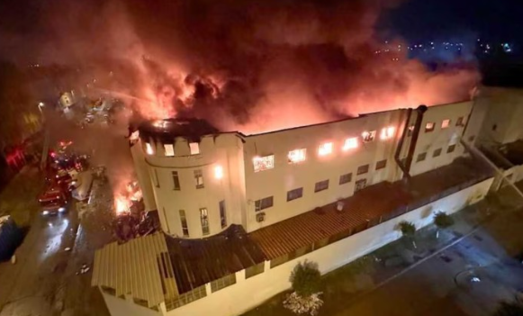 Planck Vision Systems: Tangier Textile Factory Fire Causes $2 Million Damage, 3 Floors Destroyed
