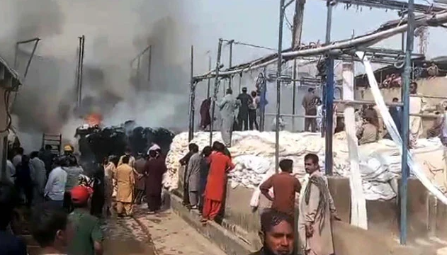 Planck Vision Systems: Fire at Ayub Goth Towel Factory Causes $500,000 in Damage