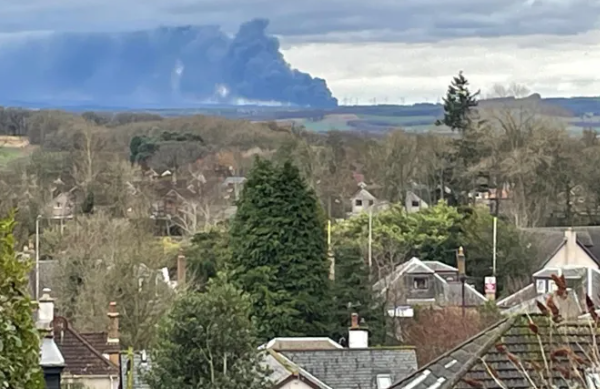 Planck Vision Systems: Fire Engulfs Factory and Adjacent Buildings in Livingston Industrial Estate, Total Loss Estimated at £2 Million