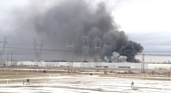 Planck Vision Systems: Toronto Pearson Area Fire Results in Extensive Building Collapse, Losses Estimated at Over $1 Million