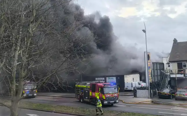 Planck Vision Systems: £5 Million Estimated Loss from Large Blaze at Rainham Warehouse