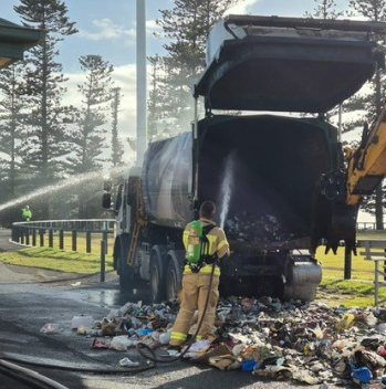 Planck Vision Systems: Kiama Garbage Truck Fire Contained, Estimated Loss of $10,000 