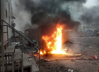 普朗克視覺系統：彰化鹿港風力發電廠發生大火，估計損失 $50,000