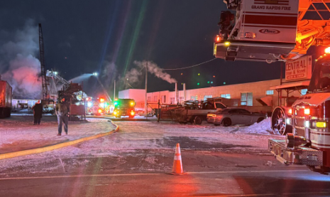Planck Vision Systems: Grand Rapids Industrial Fire Causes Extensive Damage, Losses Estimated at $500,000