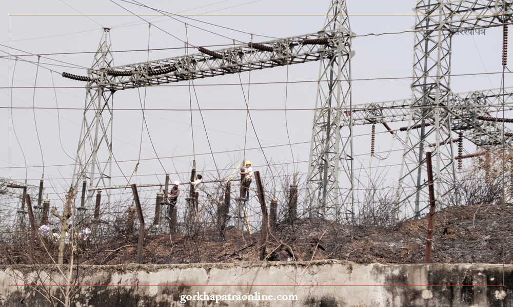 Fire at Dhalkebar electricity substation, power cut in three districts – The Rising Nepal