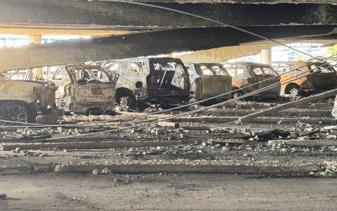 Jacksonville International Airport likely to spend $38M on garage torched by fire in May – Florida Politics