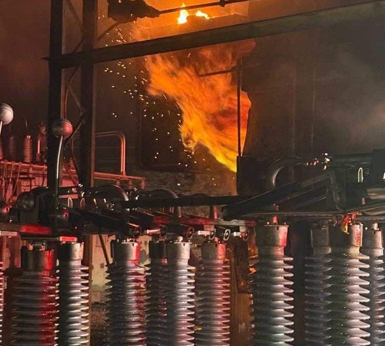 Hazmat Teams Respond to Transformer Fire at Power Substation – Franklin County Free Press
