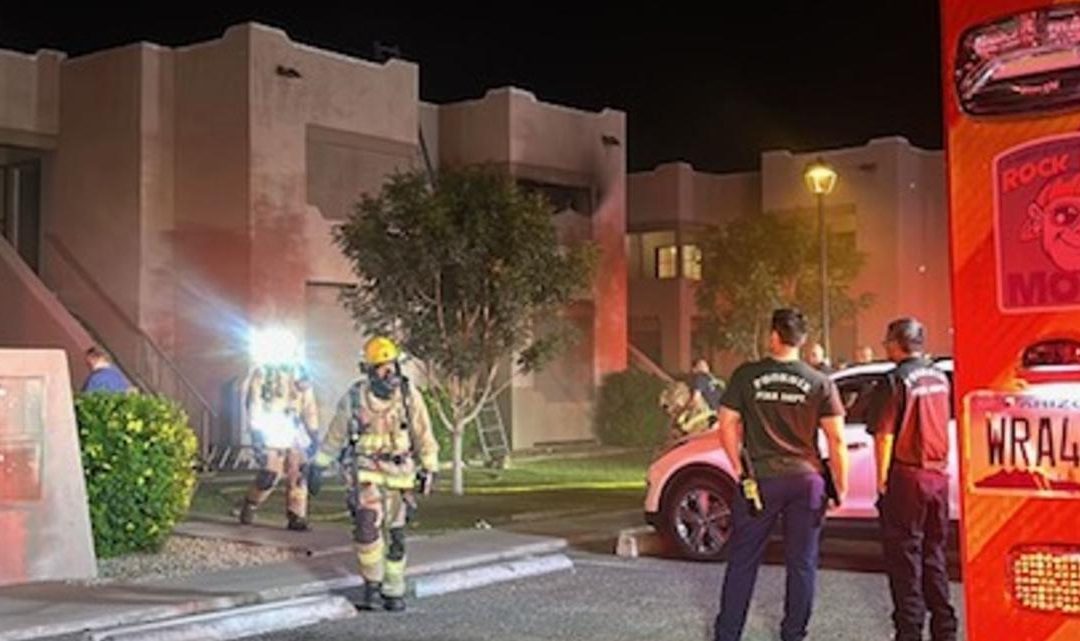 2 hospitalized after apartment fire in central Phoenix – 12News