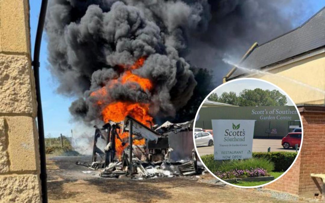 Garden centre reopens after Southend substation fire forces evacuation – Yahoo News UK