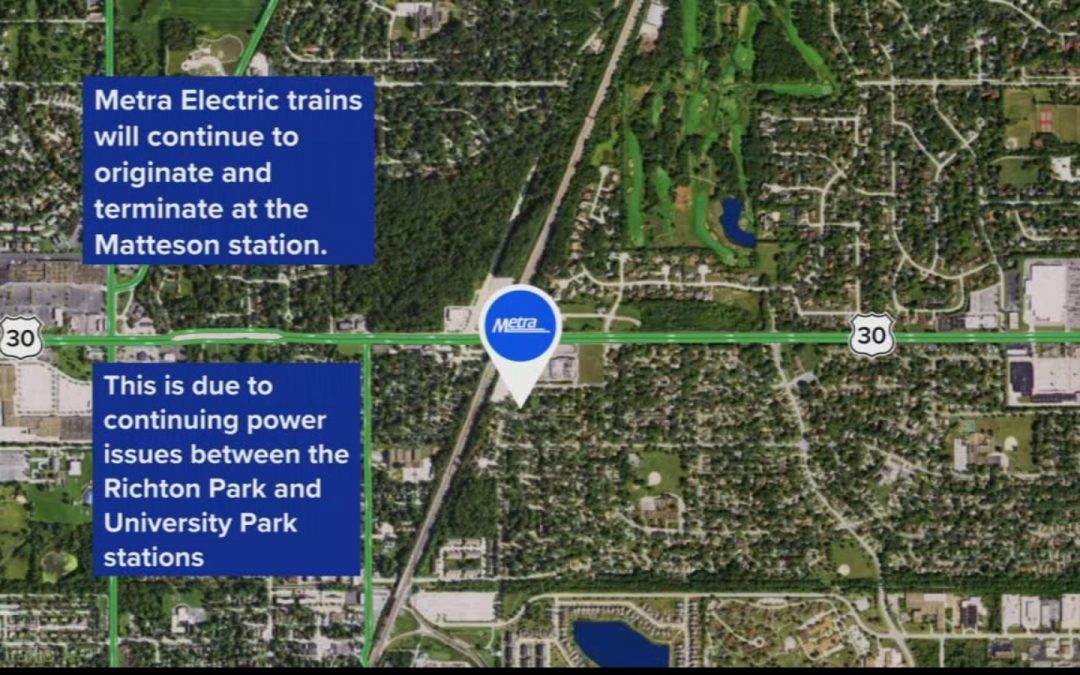 Metra Electric Line train service remains disrupted Friday by Richton Park substation fire – ABC7 Chicago